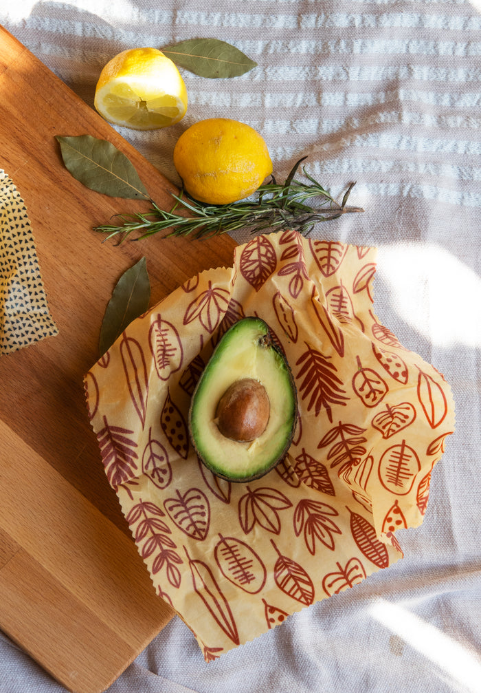 Beeswax wrap for food - L